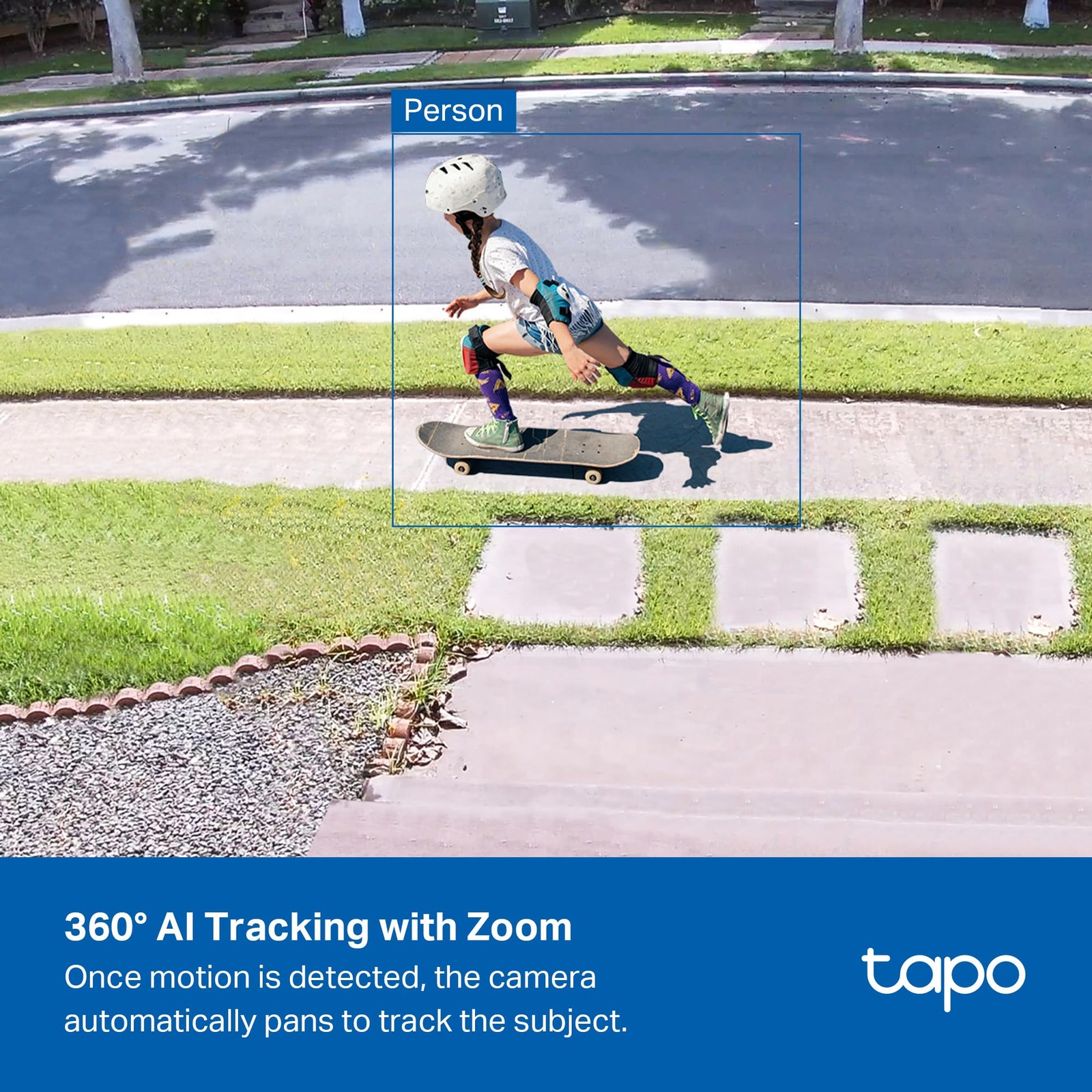 4K Outdoor Wireless Security Camera - Solar Charging, 360° Motion Tracking,