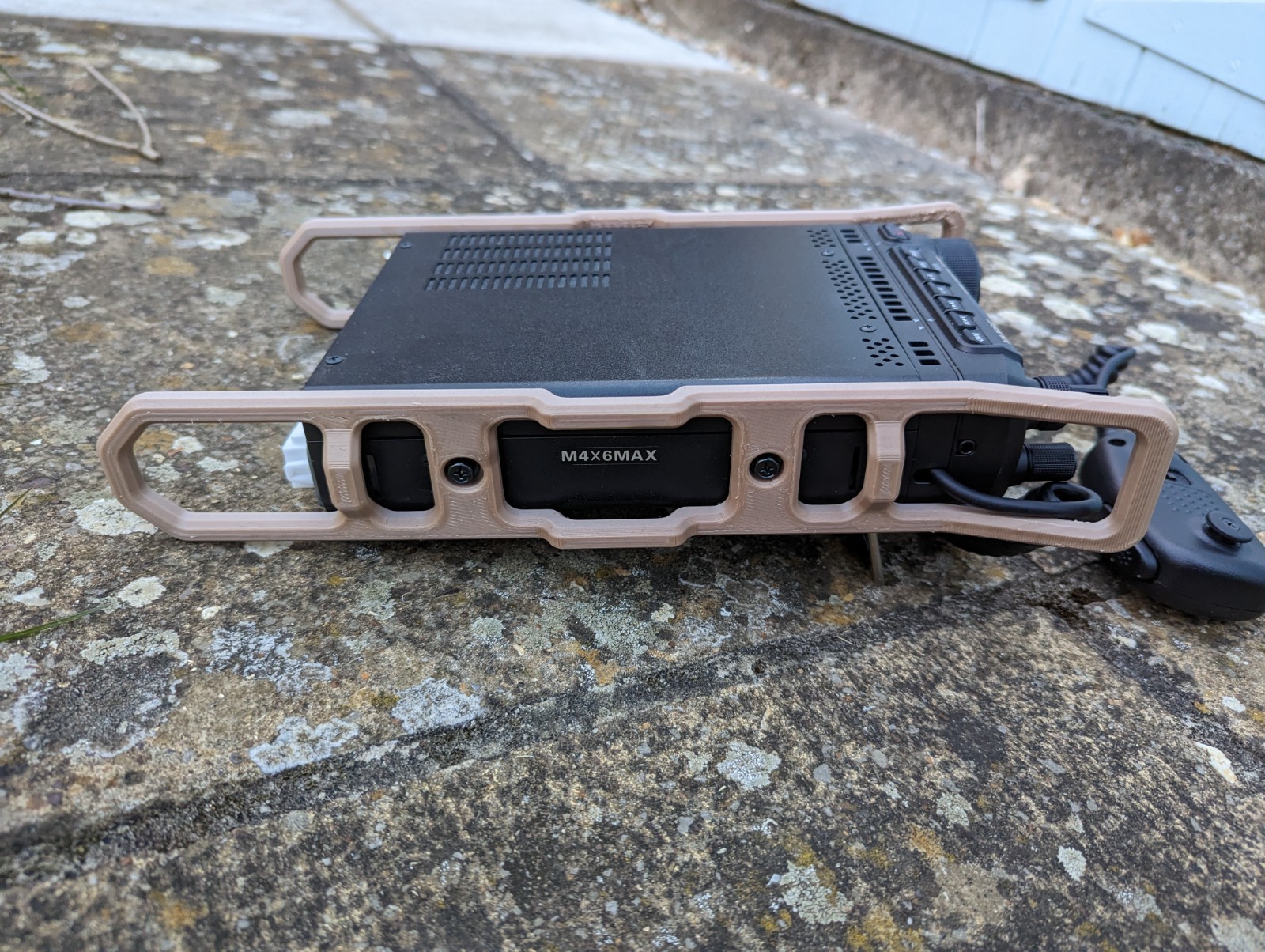 Protector Rail for Yaesu FT-891 Radio - USA Made (Single Piece Design) Durable!