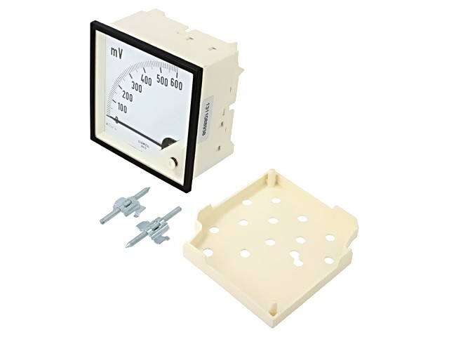 MA19N A51000000000 Front Panel Voltage Meter VDC: 0-600mV Class: 1.5
