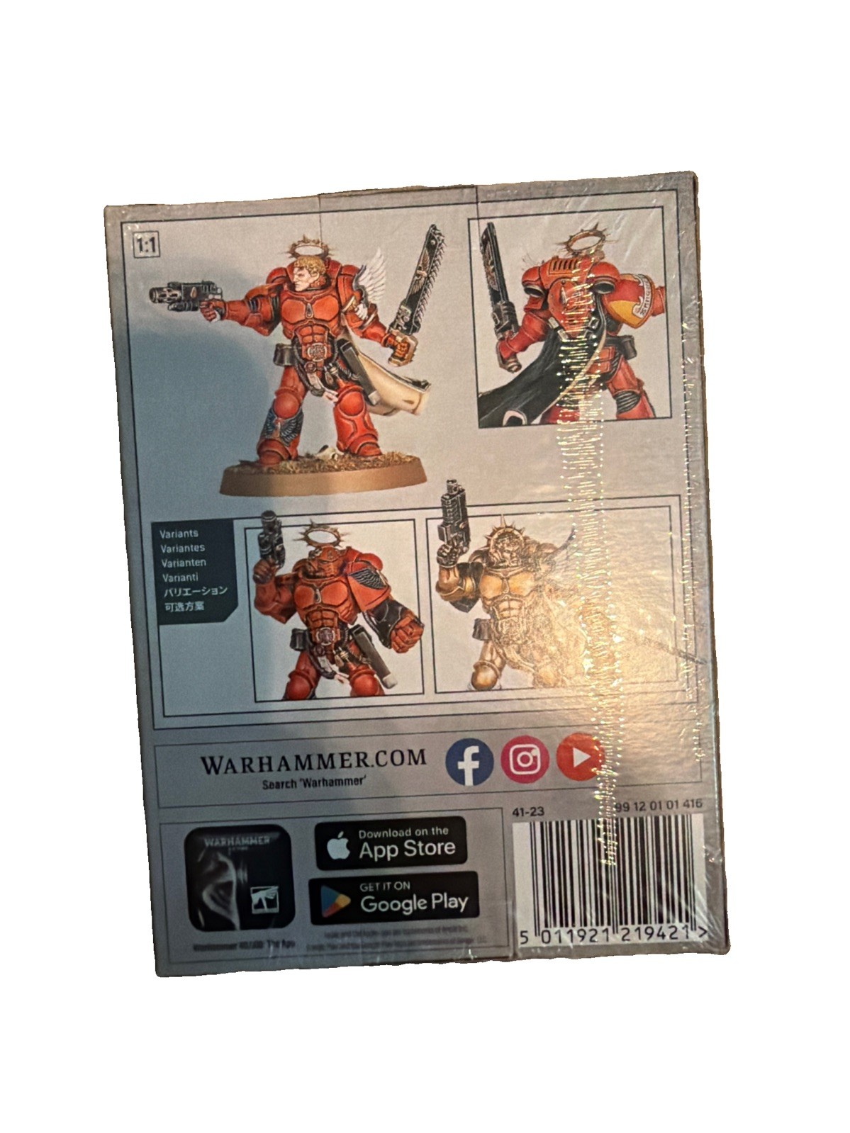 Blood Angels Captain Warhammer 40K Space Marines