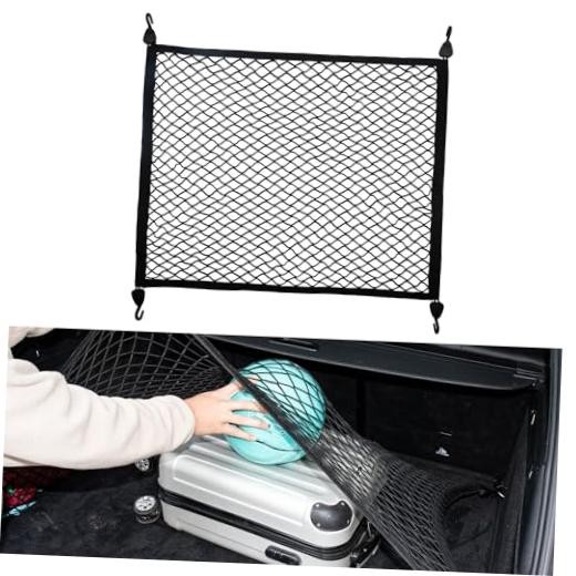 Cargo Net for SUV Car Trunk Net Organizer with ABS Hook Elastic 31.5" x23.6"