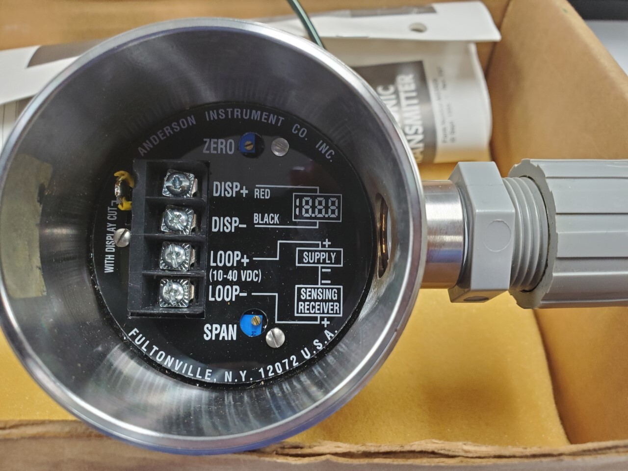Anderson Instrument Pressure Transmitters