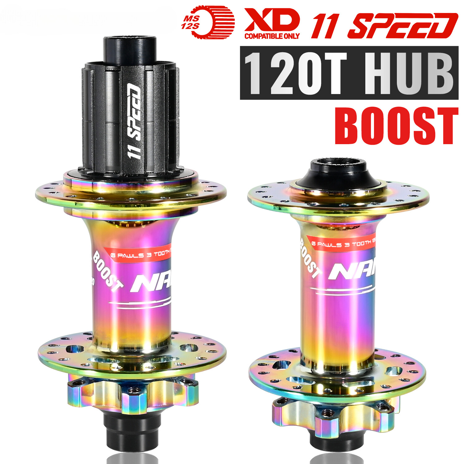 HG XD MS 28 32 Holes Boost Mountain Bike Hub XM820 120 Click 15x110 12x148MM Hub