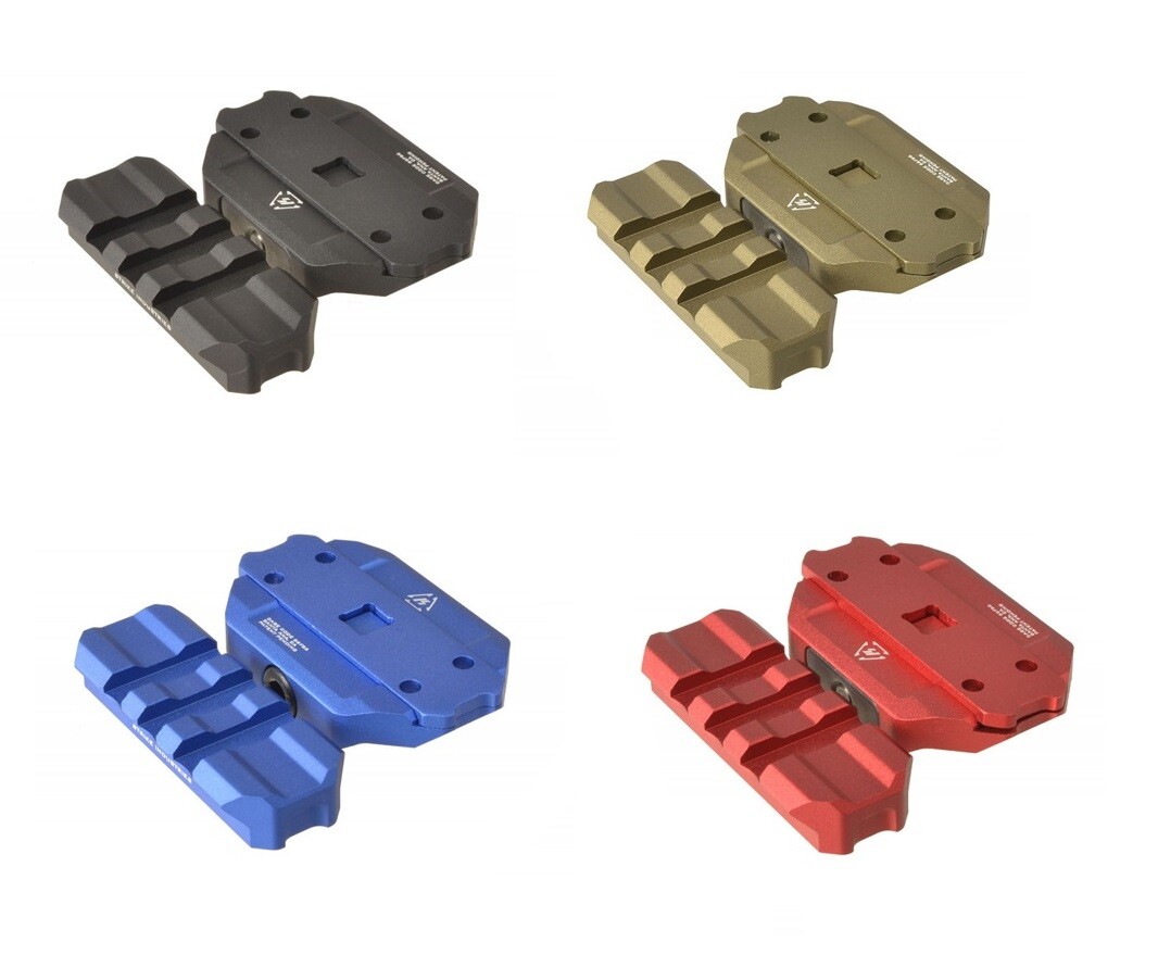 Strike Industries - REX Riser Reflex Picatinny Mount - Low Profile, All Colors!