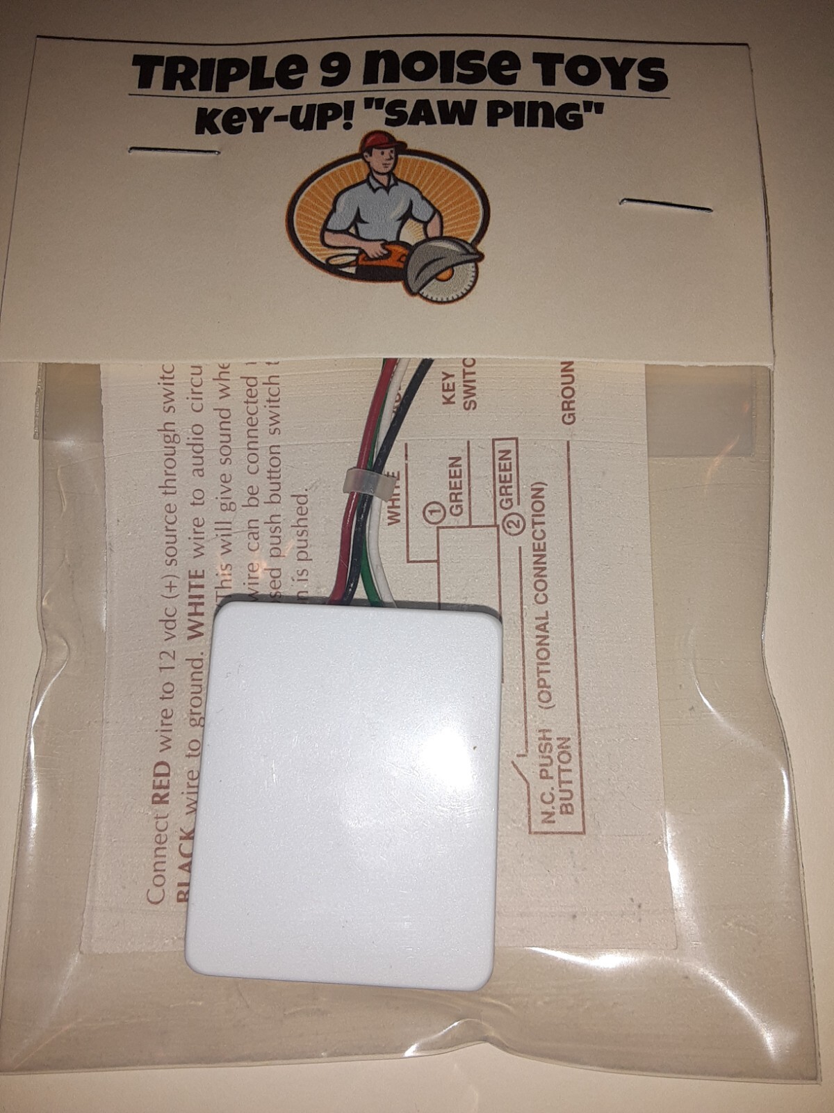 CB KEY-UP! (LISTEN) SAW PING IDENTIFIER KEYUP NOISE TOY