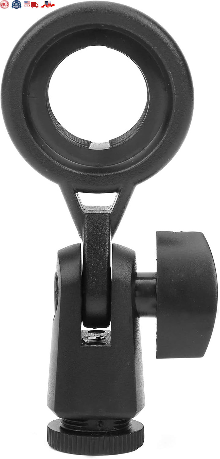 Microphone Holder, Portable Anti Vibration Mic Stand Adapter Microphone Shock...