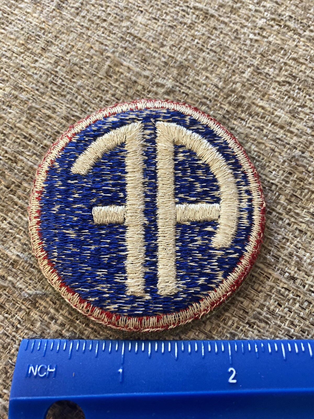 WWII US Army AF Allied Forces HQ Headquarters AF Patch INV8064