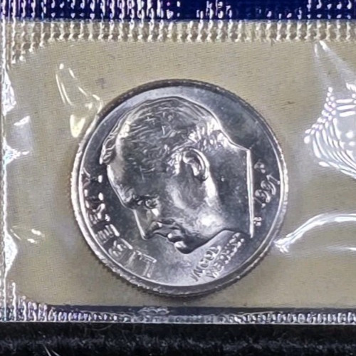 1991 P Roosevelt Dime 10C Philadelphia Mint Cello Free Shipping