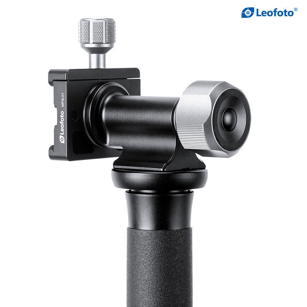 Leofoto MPG-01 Monopod Head Side Mount | 360° Panning / Arca