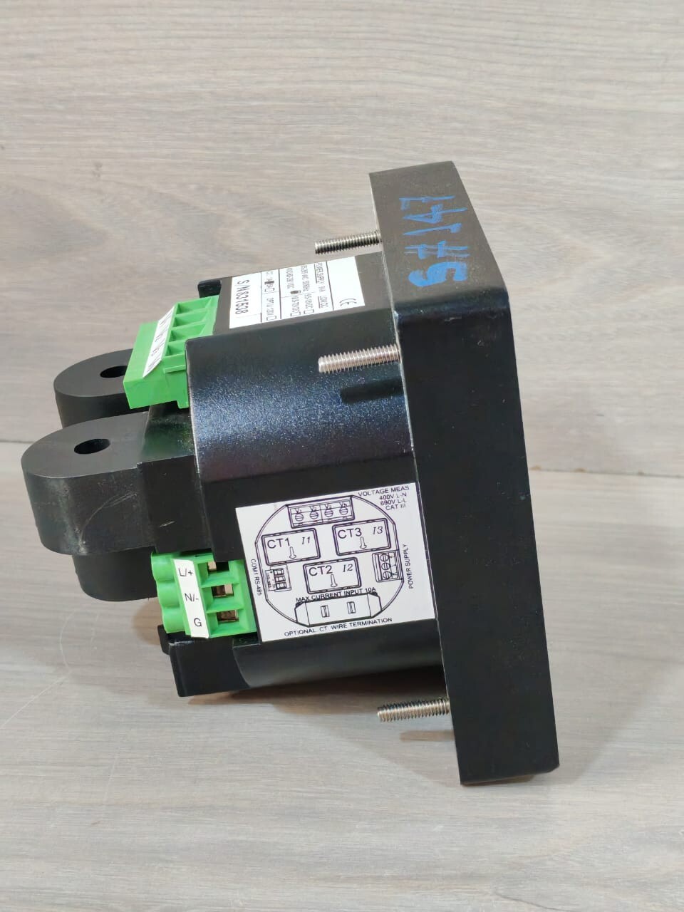 SATEC PM130EH-PLUS MULTI-FUNCTIONAL POWER METER 9VA 50/60Hz- W/ FILTHY BOX