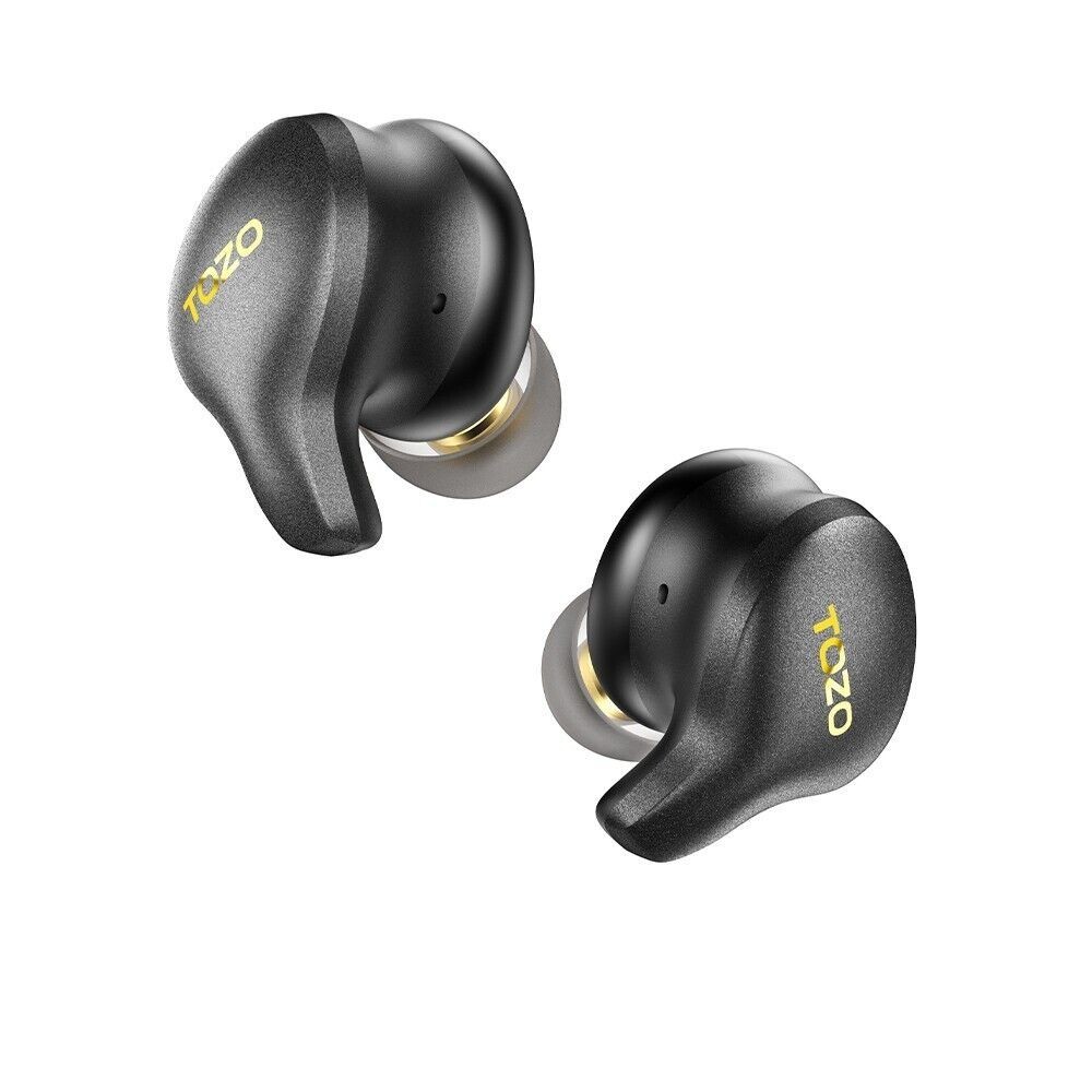 TOZO Golden X1 Wireless Earbuds Bluetooth ENC ANC Headphones Hi-Res Audio, Black