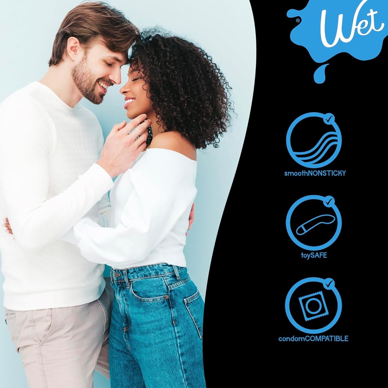 Wet Silver Water-Based Lubricant | Long-Lasting, Original Premium Formula | Vega