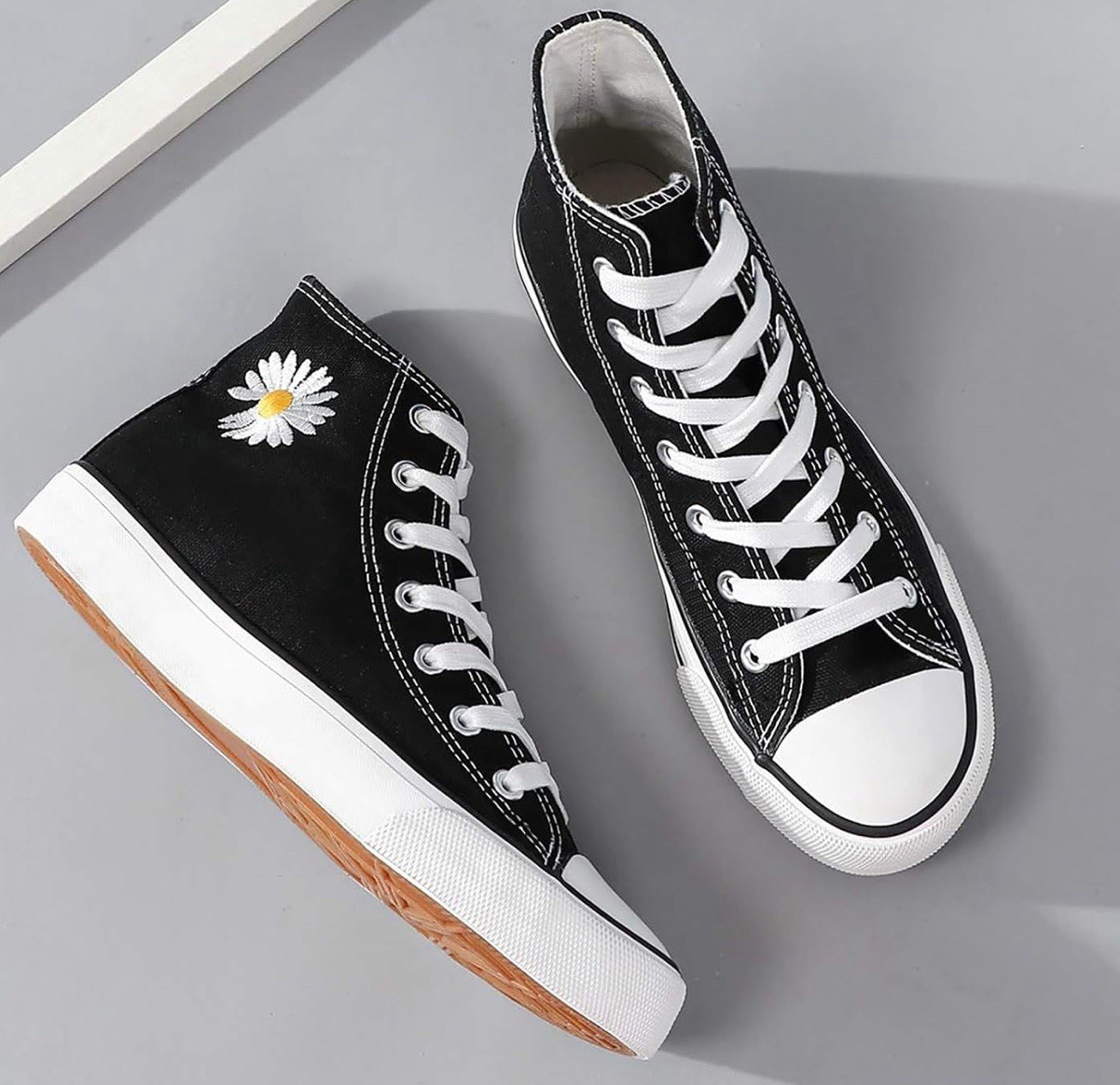 Womens Canvas Sneakers High Top Lace ups Casual Walking Shoes us 11