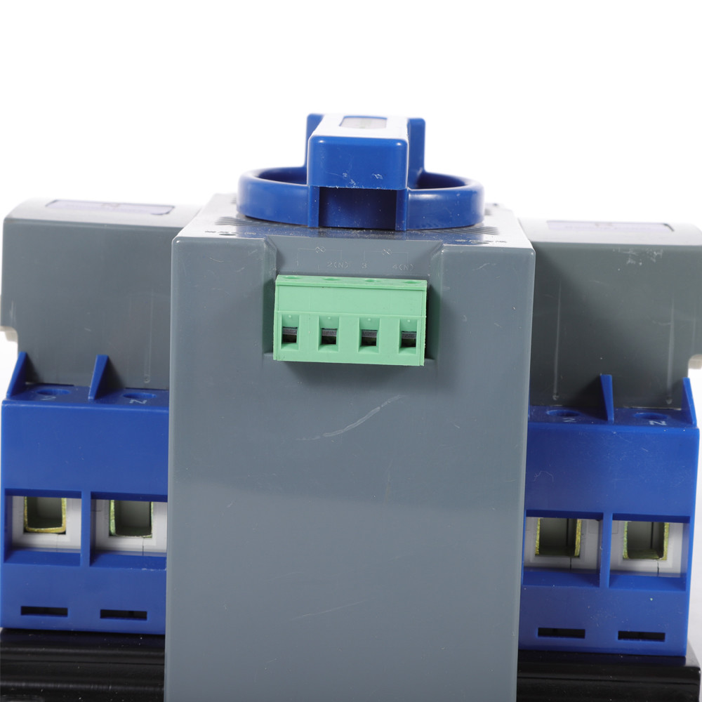 Automatic Transfer Switch Dual Power Generator Changeover Manual Switch 2P/63A