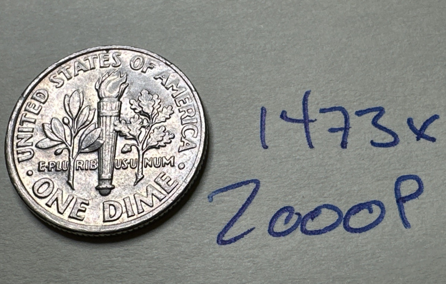 2000 (P) US Roosevelt Dime 10C 1473X