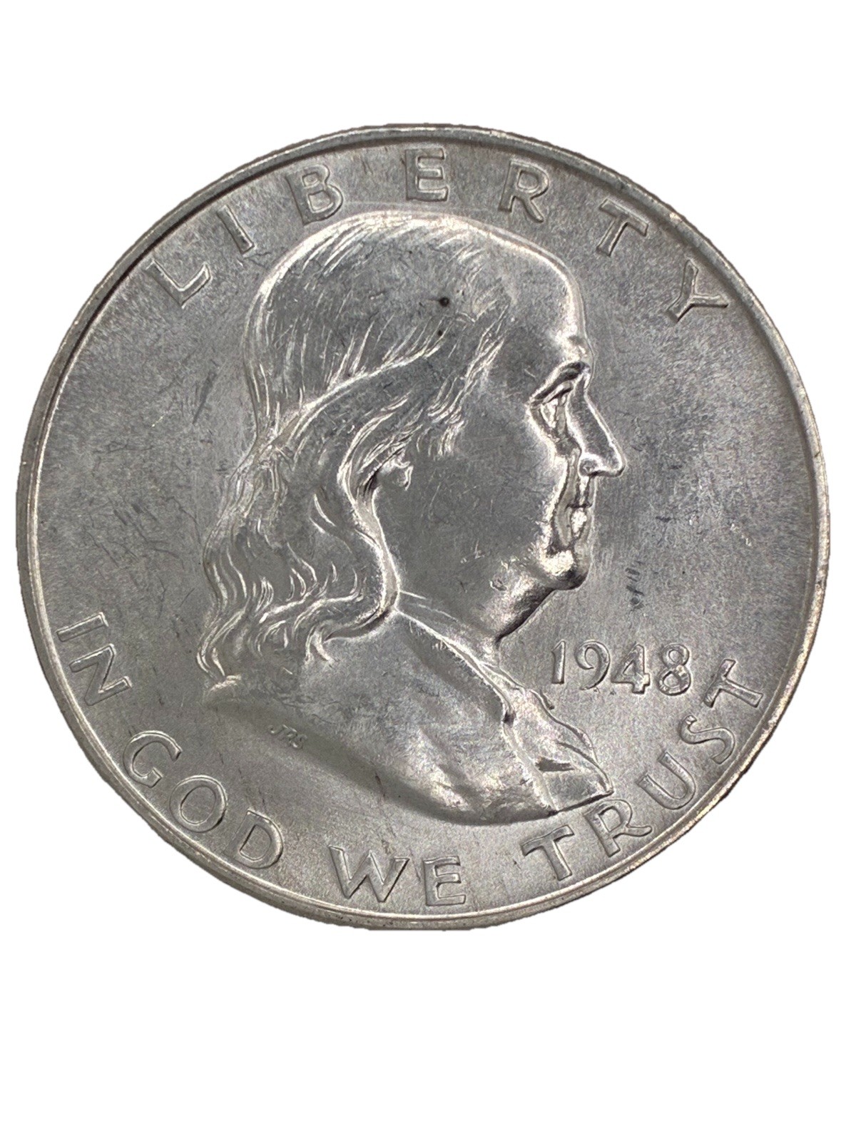 1948‑D Franklin Half – First Year Minted – Premium High‑Grade Early Franklin