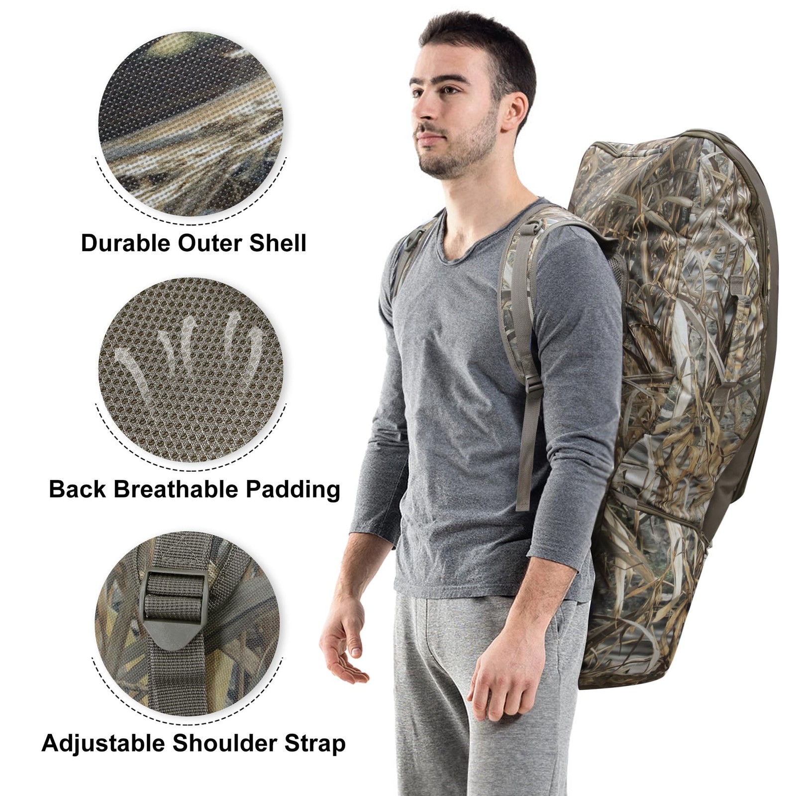 Soft Crossbow Case, Narrow-limb Crossbows Backpack, Soft Shell Padded Archery...