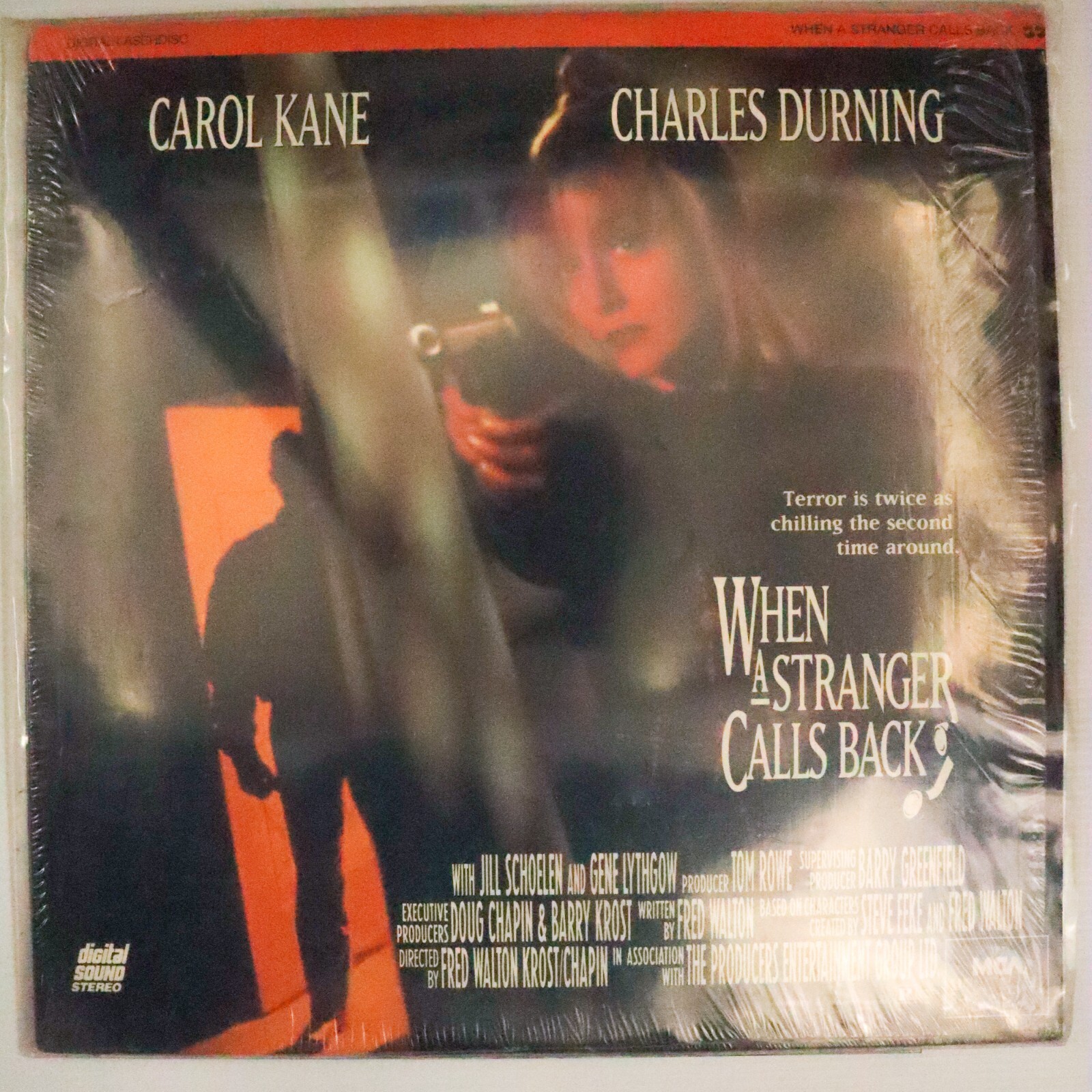 When A Stranger Calls Back (Laserdisc, 1993) Carol Kane - Horror Thriller Movie
