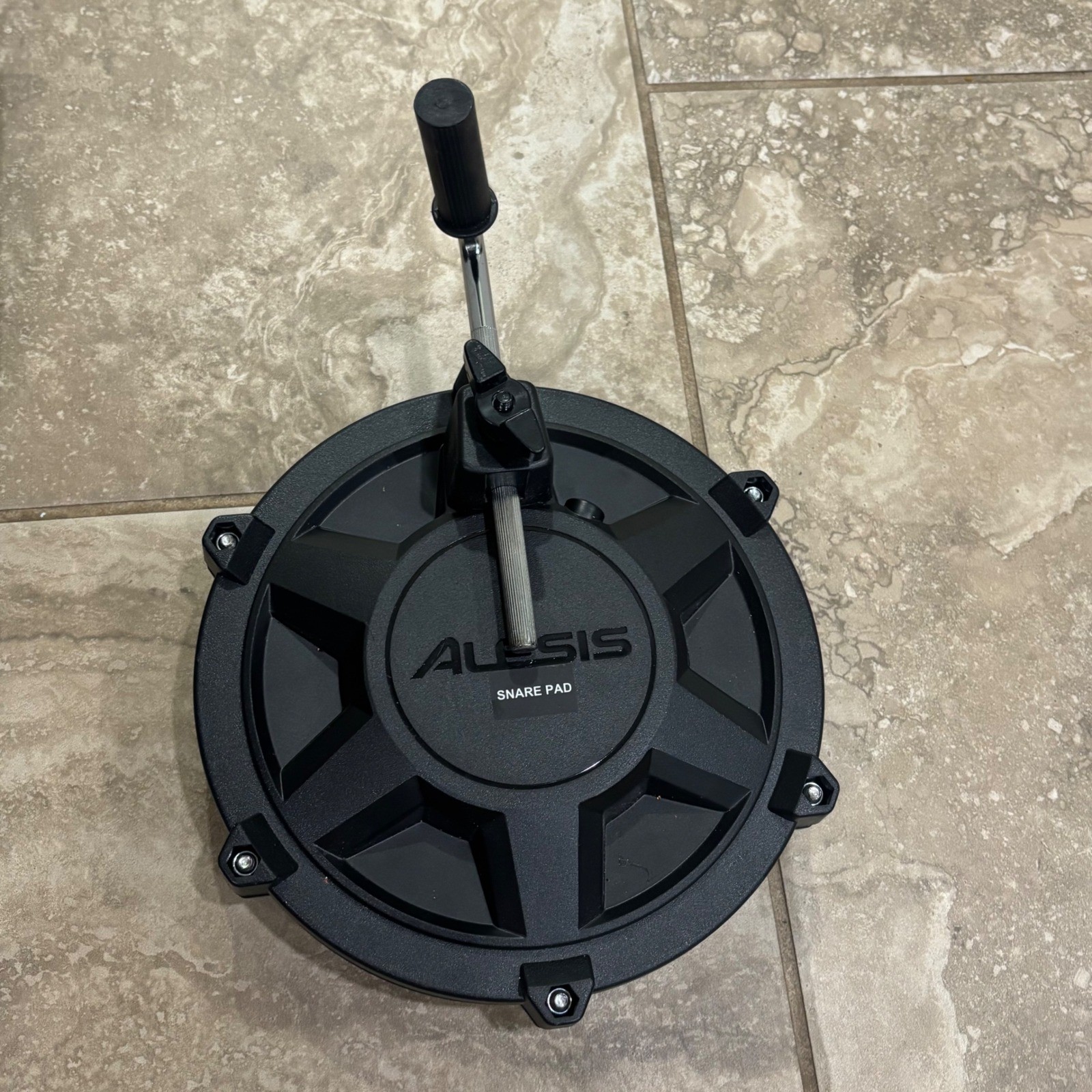 Alesis 8 Inch Mesh Snare Pad Dual Zone Electronic Drum Trigger Black