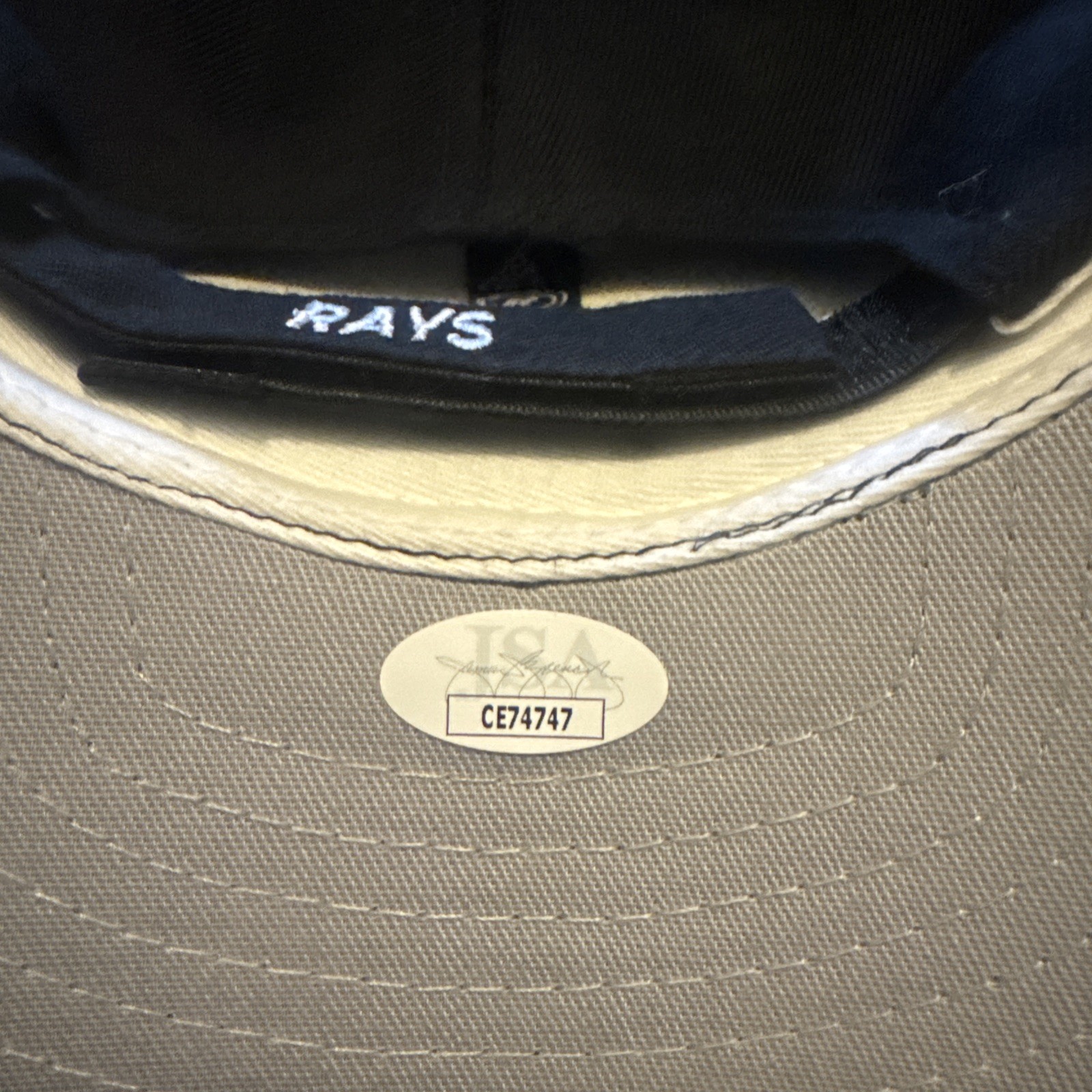 Wade Boggs Signed hat JSA COA