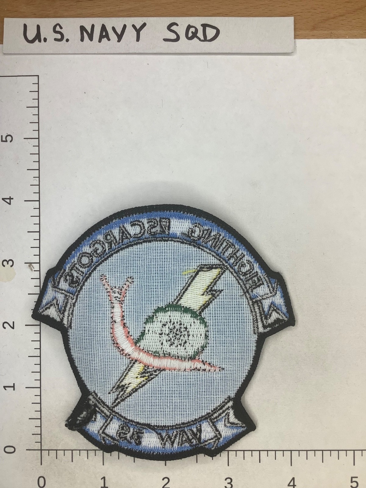 US NAVY FIGHTING ESCARGOTS VAW-78 SQUADRON PATCH