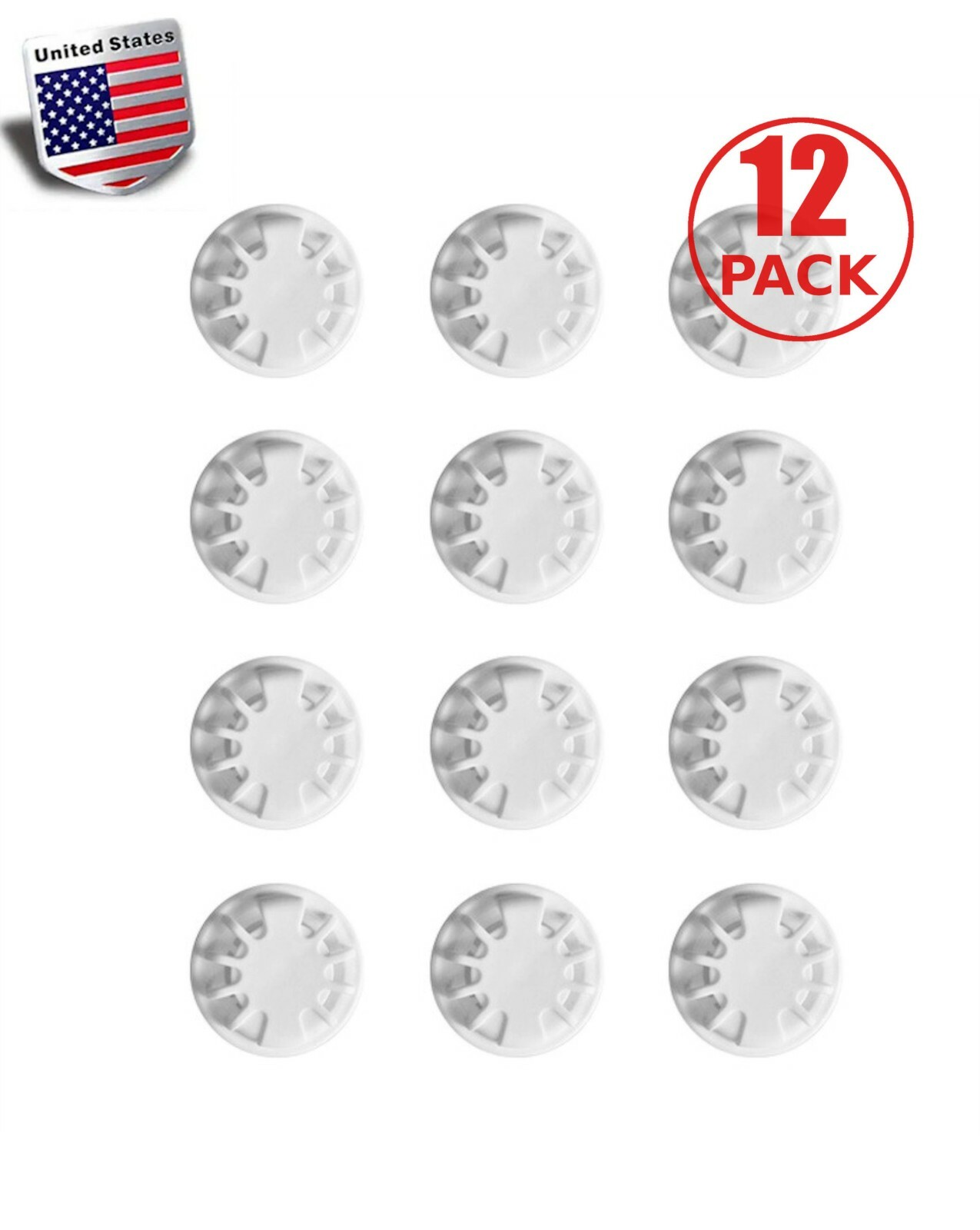 Face Mask Round Dynamic Breathing Valves ( White )