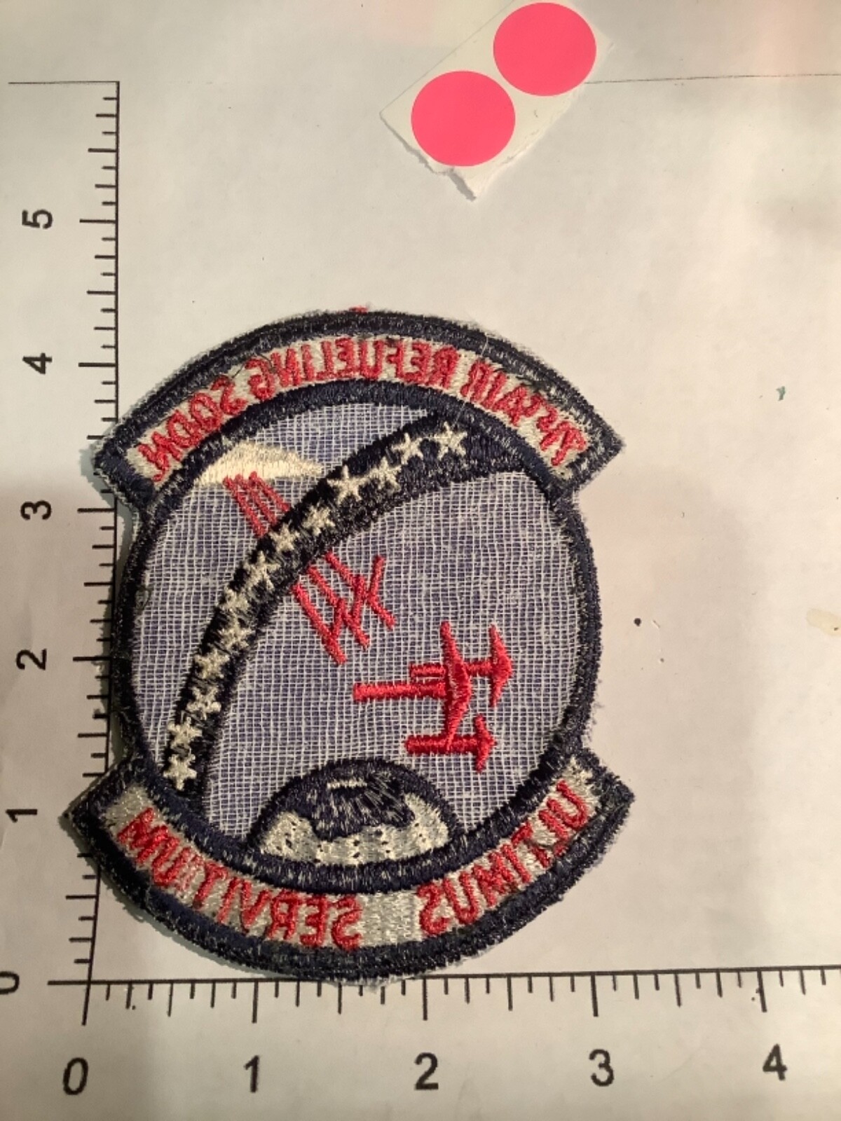 VINTAGE USAF 71st REFUELING SQUADRON PATCH