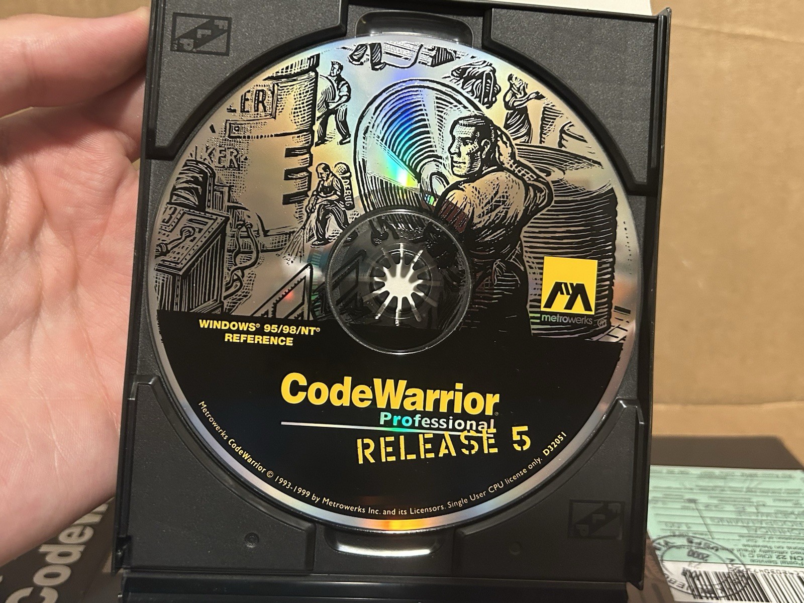 Code Warrior Professional Release 5 Academic Windows Mac OS Tool/Reference + 5.3