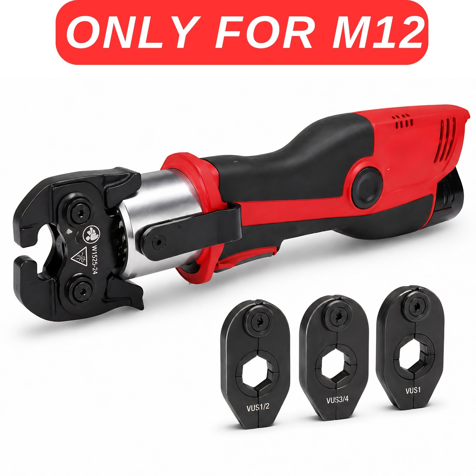 Press Ring Jaw Compatible with Milwaukee M12 2473