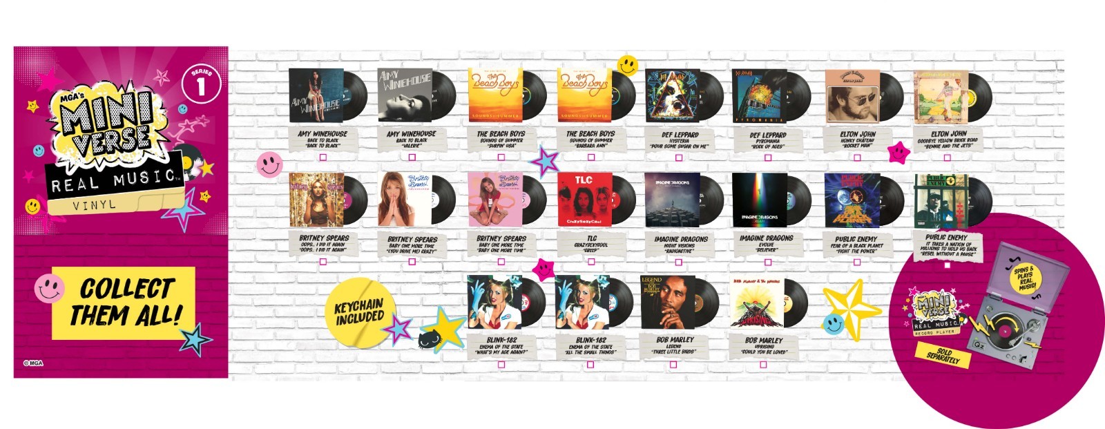 MGA Miniverse Miniature Vinyls
