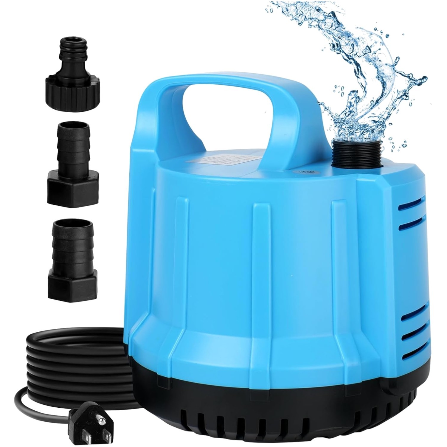 1200 GPH Submersible Water Pump for Large Aquariums & Ponds - Quiet & Efficient