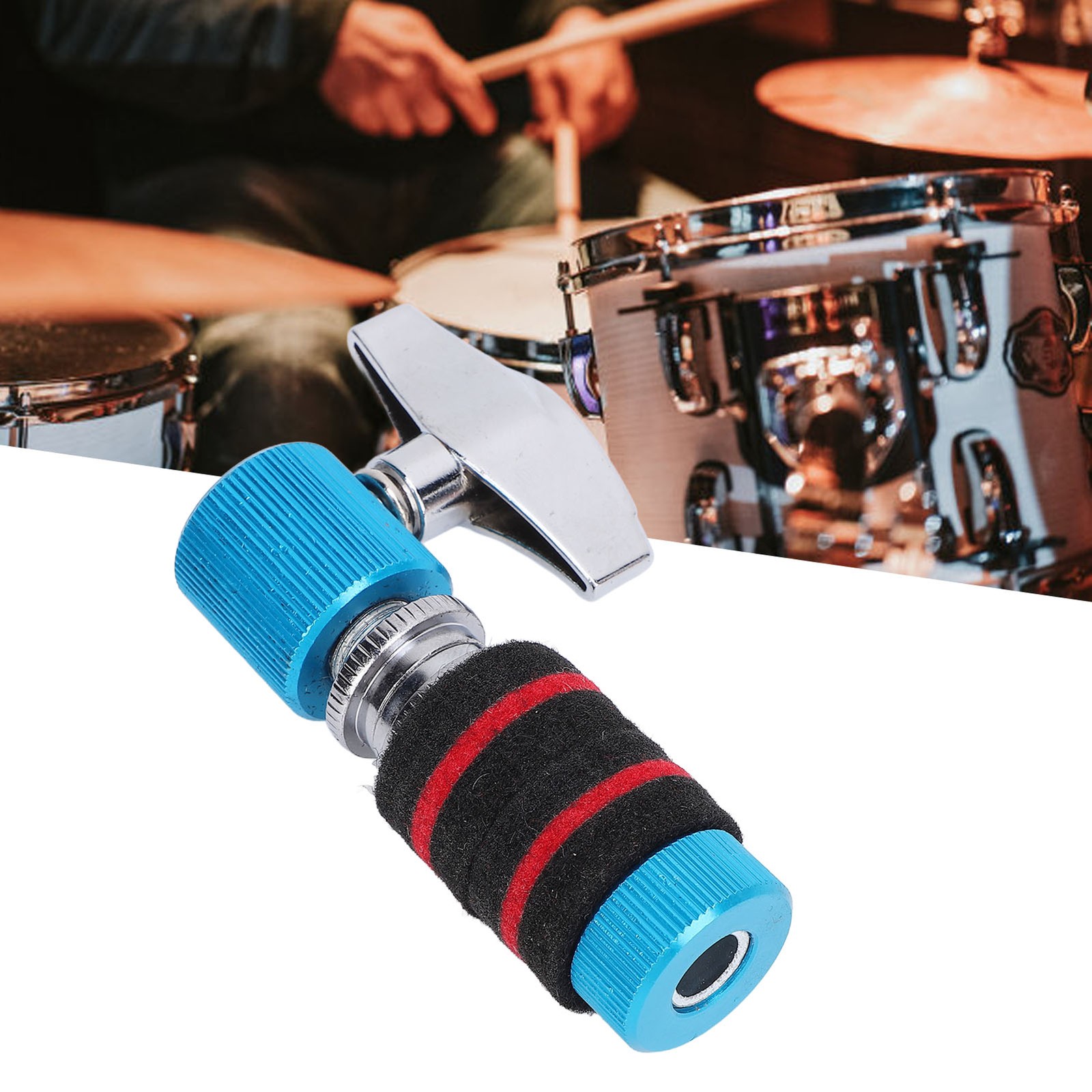 Adjustable Hi Hat Clutch For 7mm Pull Rod Secure Locking Jazz Drum Cymbal Stand