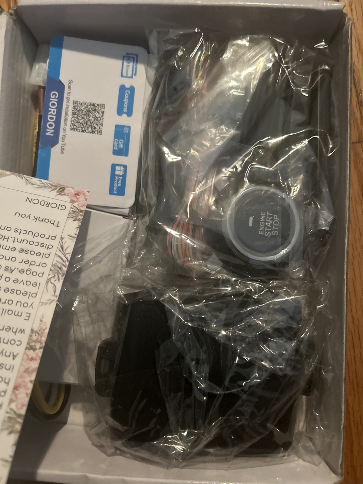 Giordon MP913 start keyless entry system! New in Box!