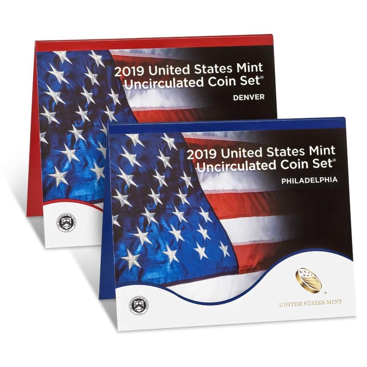 2019 US Mint Uncirculated Set _ Unopened Cardboard Box