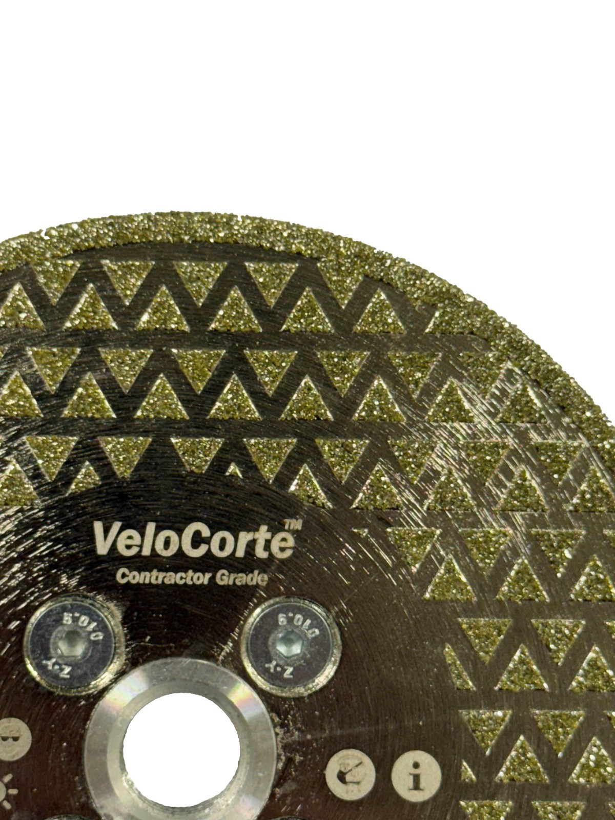 VeloCorte Marble Shape 5.0" Electroplated Diamond Blade For Grinding Marble
