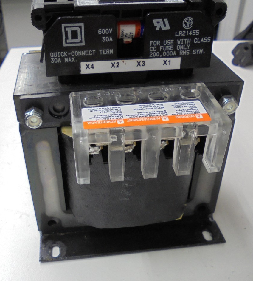 Square D 9070TF500D55 Control Transformer
