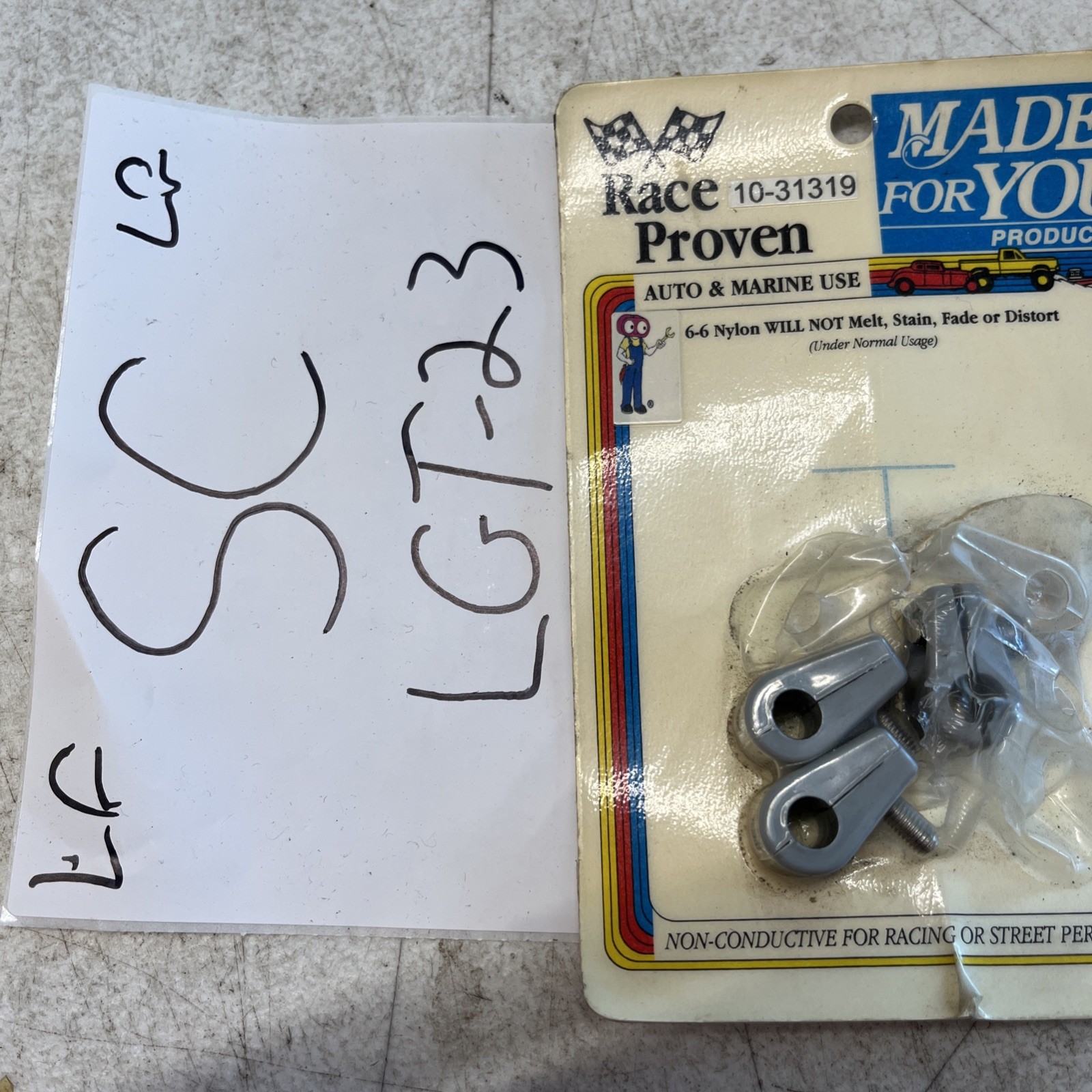 Made For You Race Proven Fastener, 10-31319, Sold Individually
