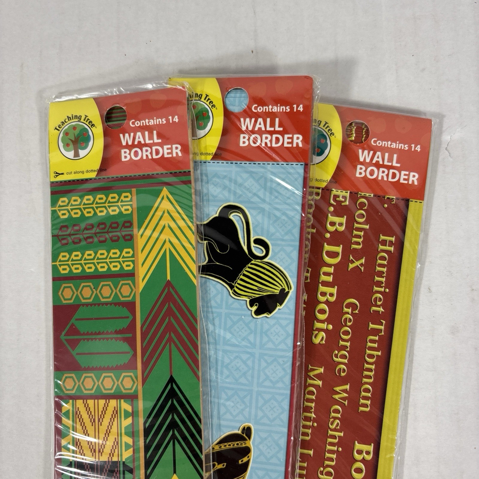 Teaching Tree Black History Classroom Trim Border Decor Educational New 3 Pkg