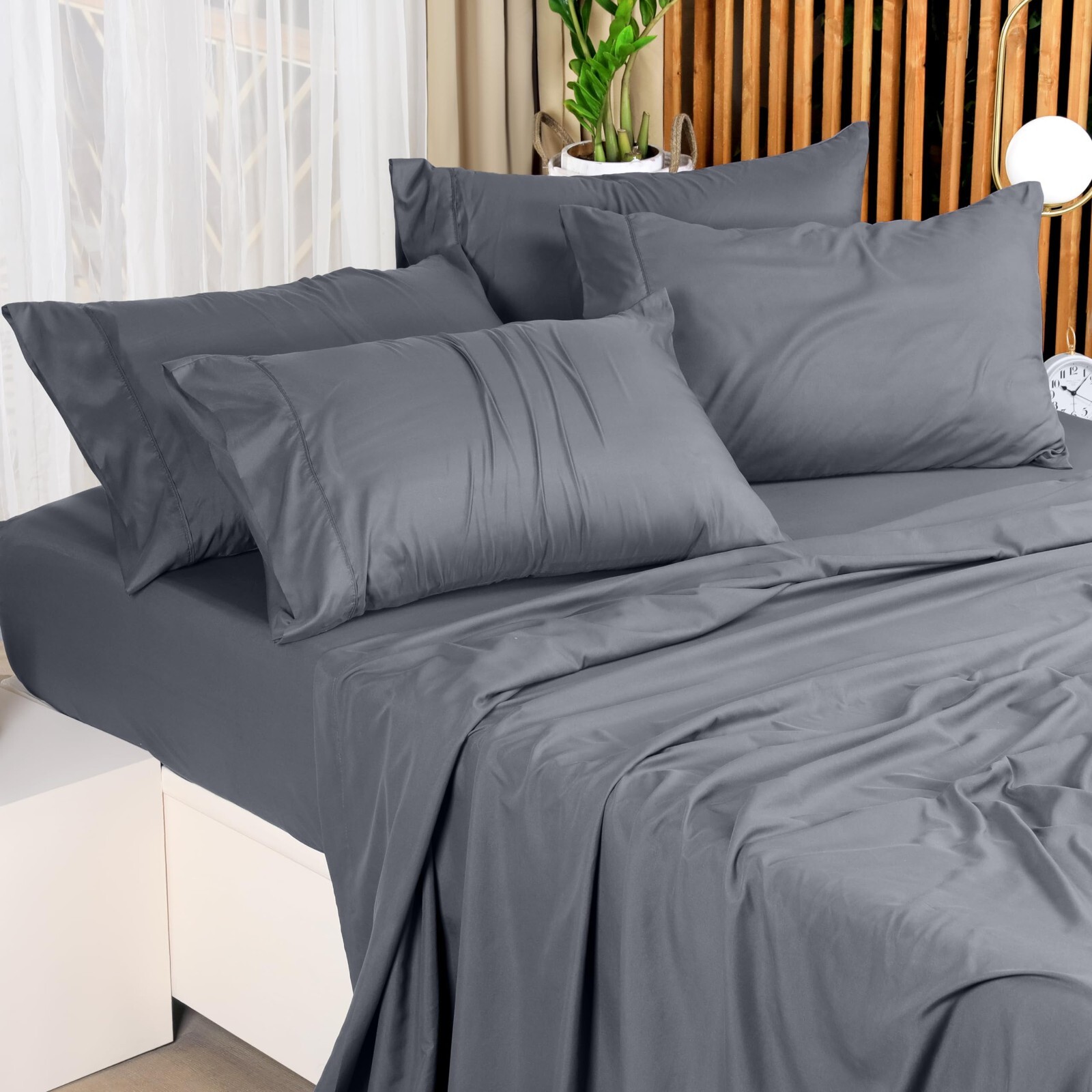 Queen - Utopia Bedding Bed Sheet Set - 4 Piece Bedding - Brushed Microfiber NEW