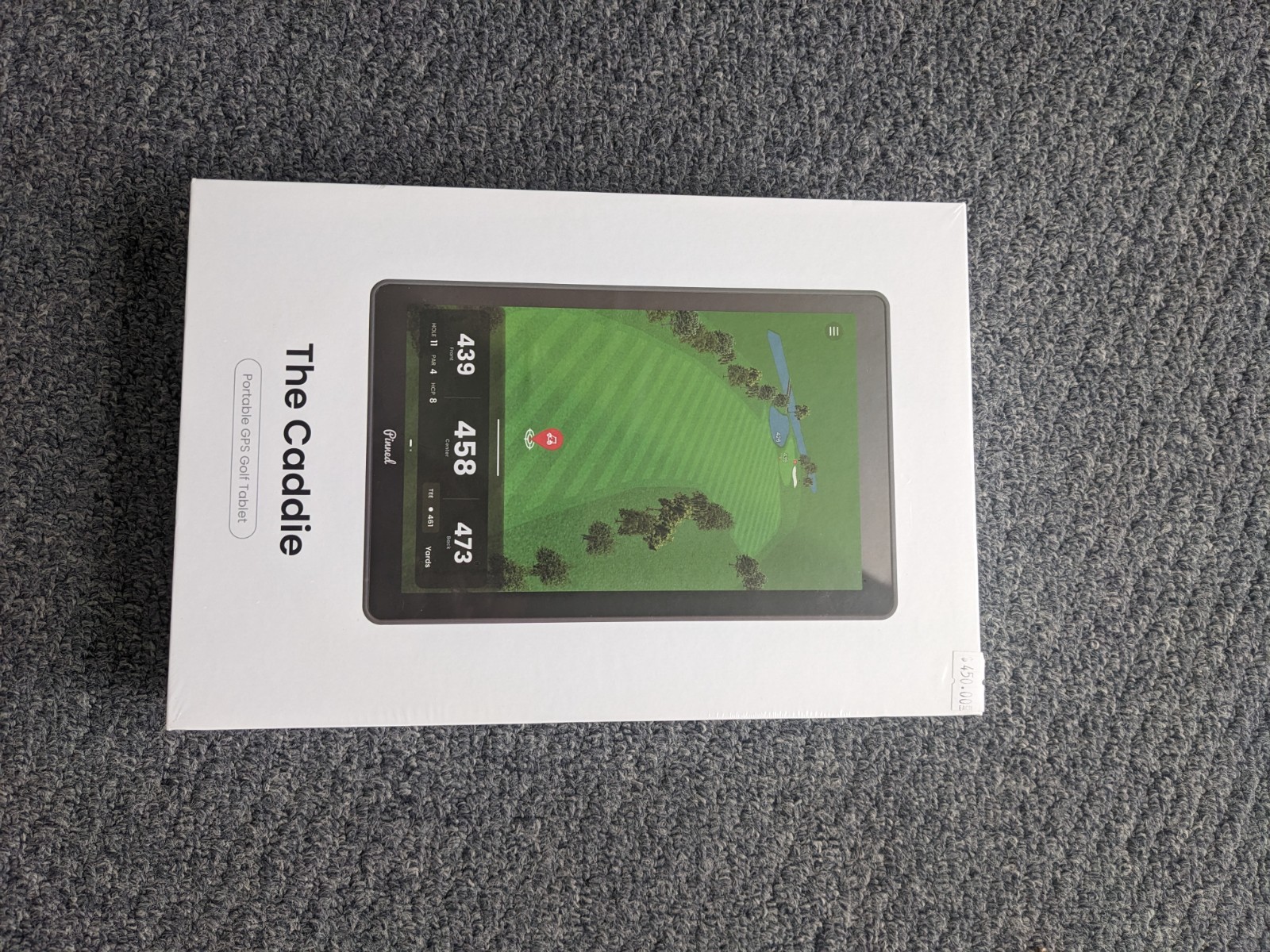 NEW 2025 Pinned The Caddie Portable GPS Golf Tablet 8" Touch Screen 45k Courses