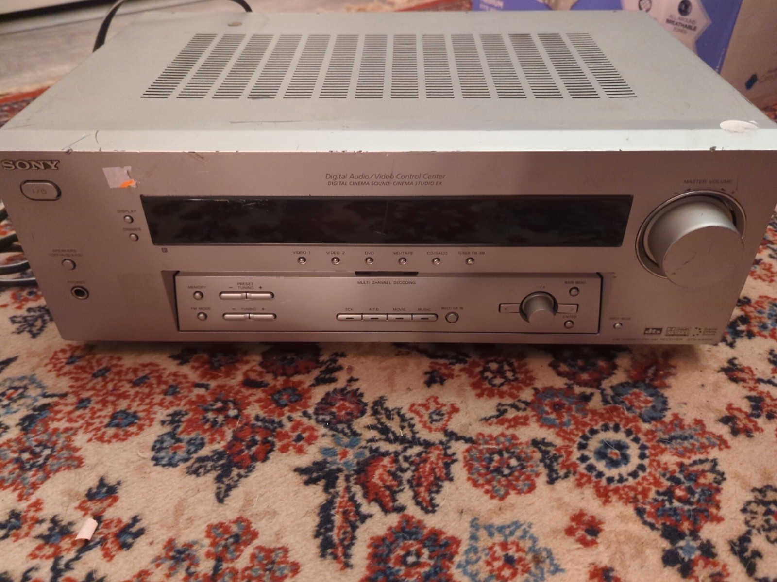 Sony STR-K850P 5.1 Channel AV Receiver FM AM Home Theater Stereo TESTED WORKING