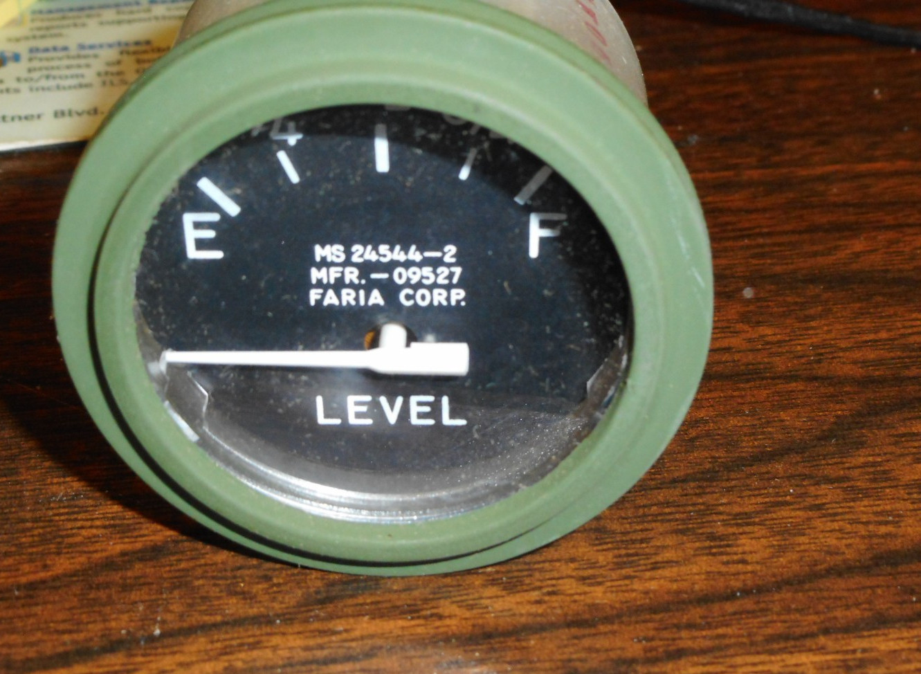 Fuel Guage Made In USA M35a2 M809 M939 Ms24544-2 M923a2 M931 M35a3  Hmmwv 24v