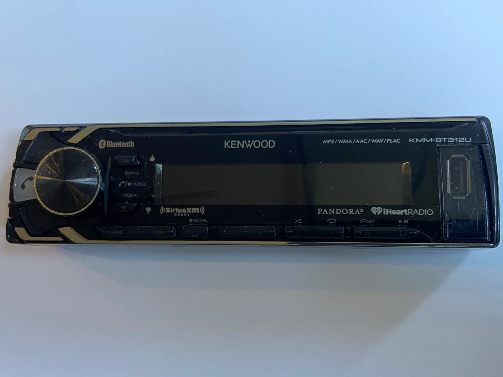 KENWOOD KMM-BT312U CAR STEREO FACEPLATE KENWOOD KMM-BT312U FACEPLATE ONLY OEM🟠