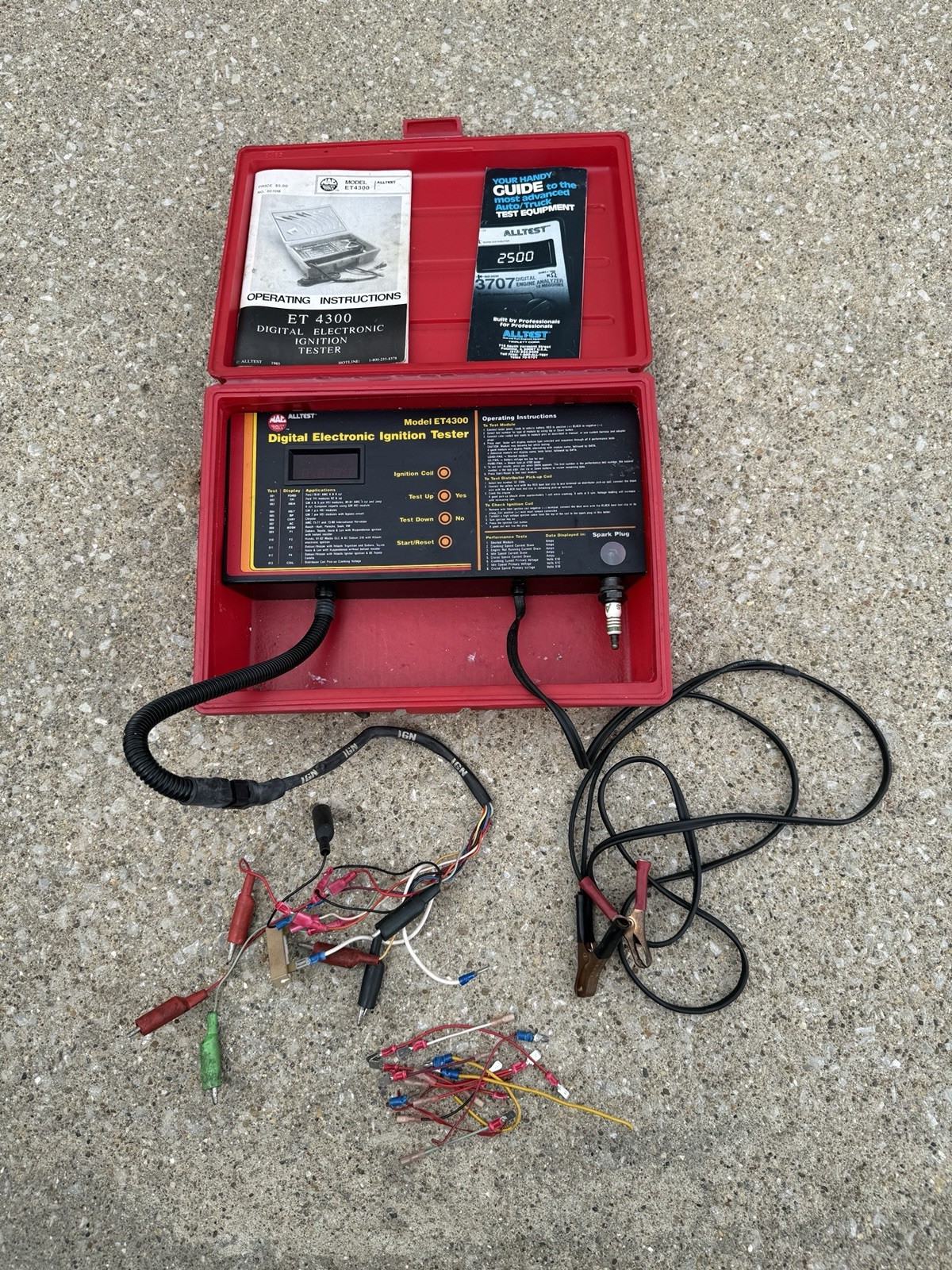 Mac Tools Alltest ET4300 Vintage Digital Electronic Ignition Tester Diagnostic