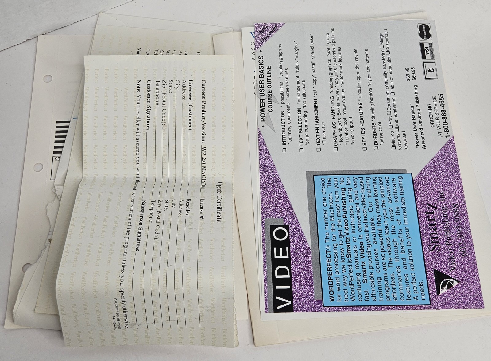 Vintage Microsoft Word Version 2.0 Upgrade Software Macintosh 6.0