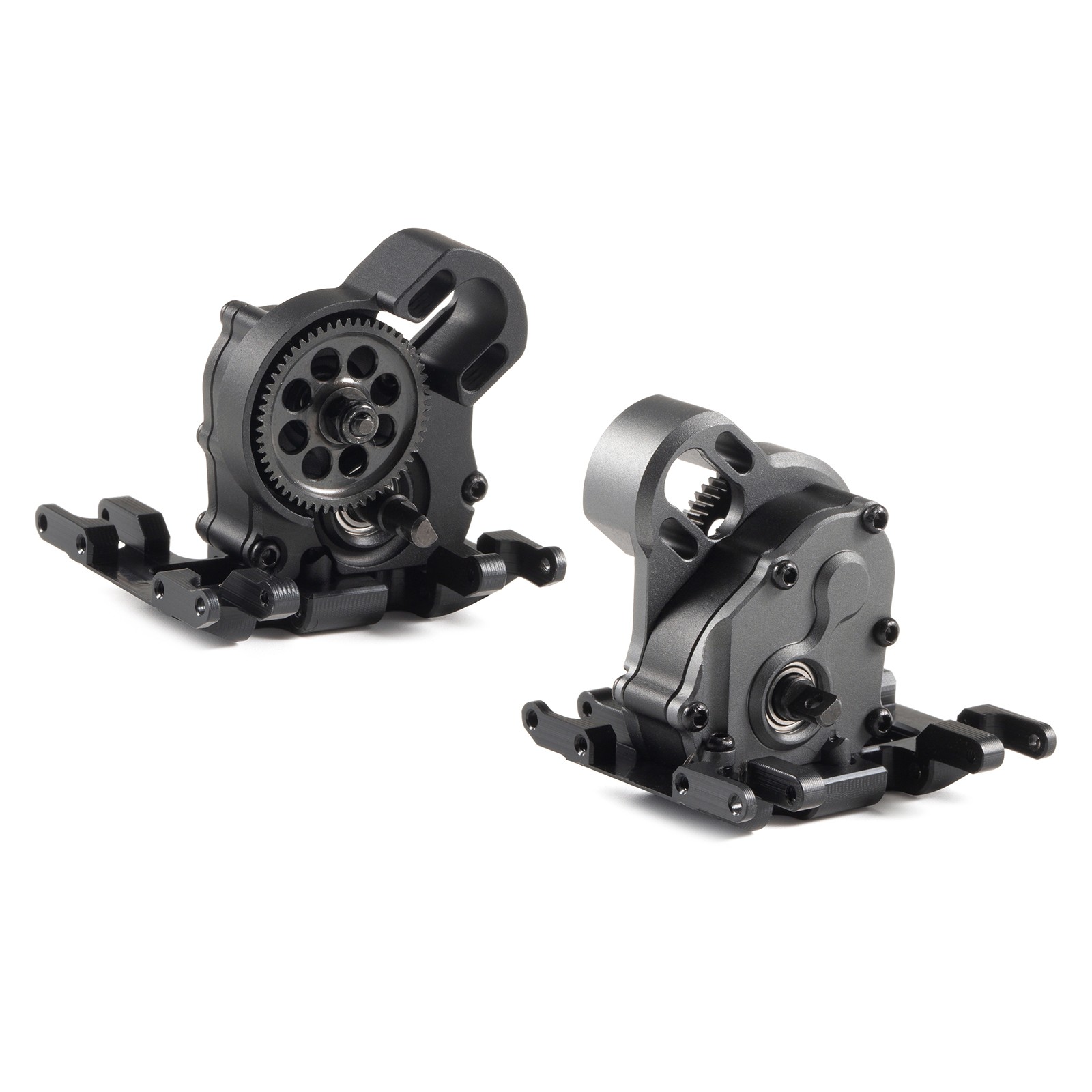 MR24 Transmission 21% OD with Delrin Skid for SCX24 Custom Build 1/24 RC Crawler