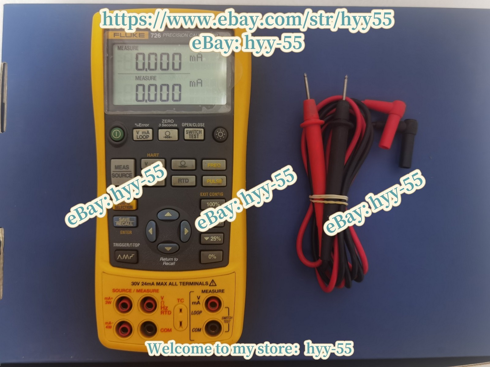 Fluke 726 Multifunction Process Calibrator Calibrated/nice/stock -/55