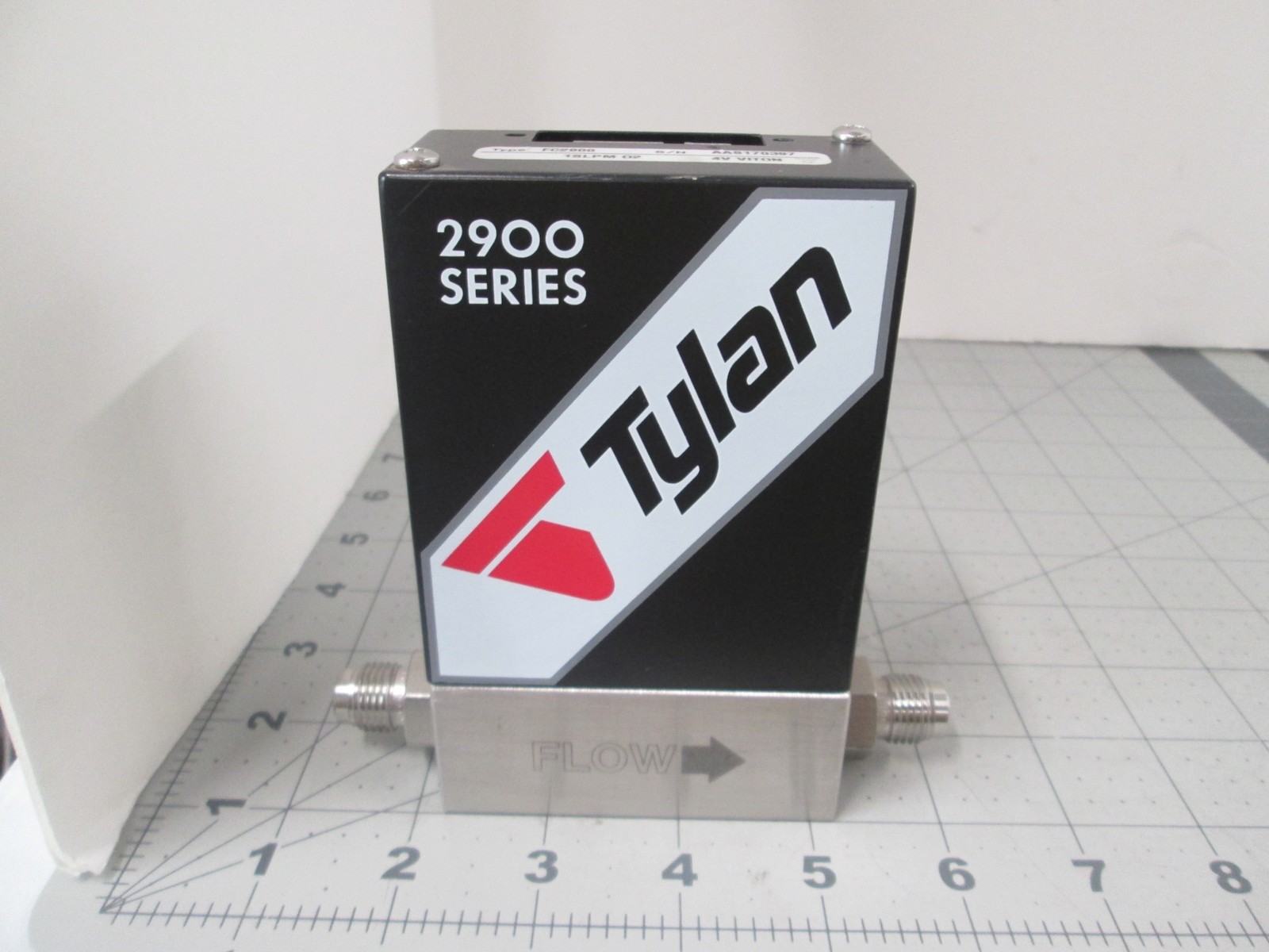 Tylan, FC-2900, 1 SLPM, O2, Mass Flow Controller, New