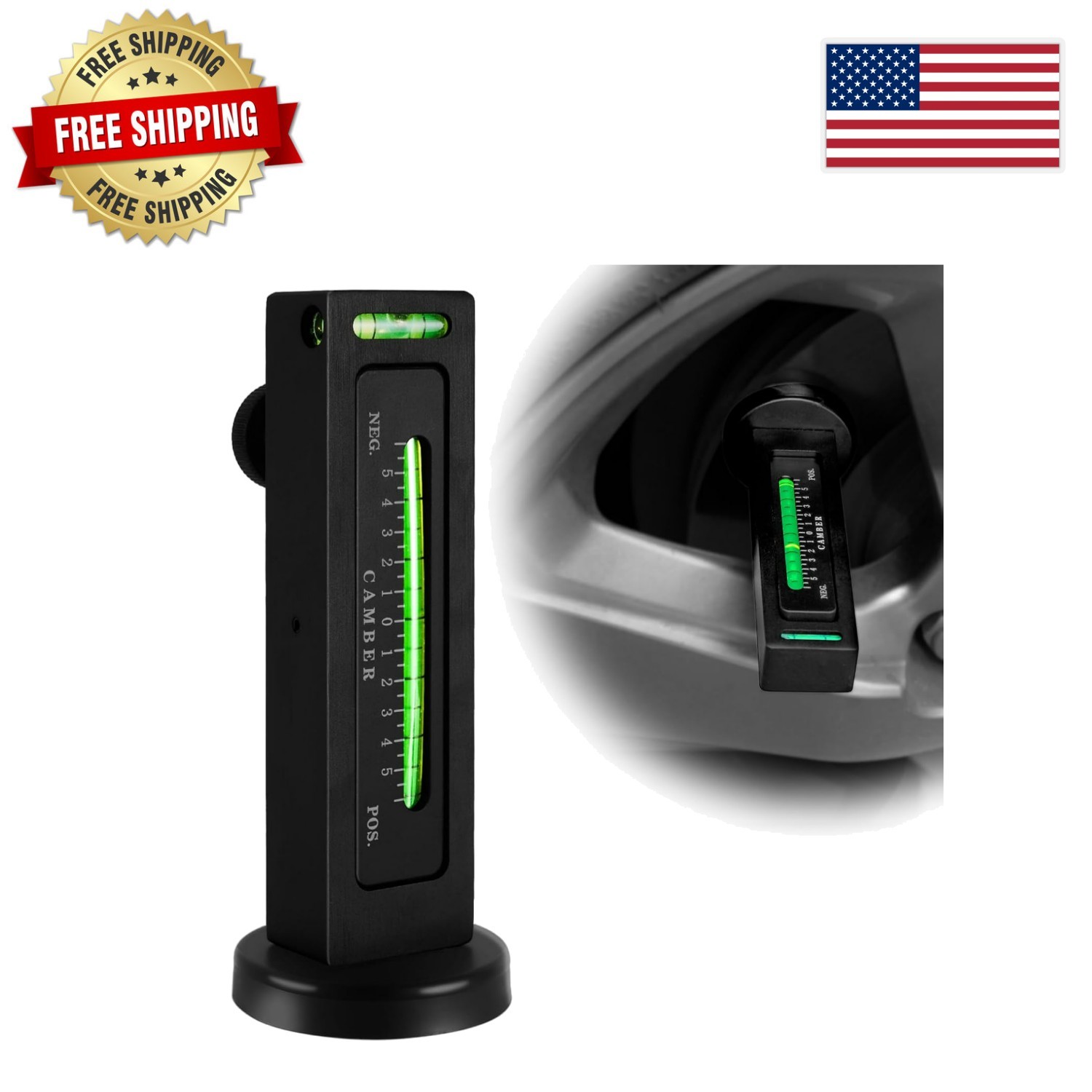 User-Friendly Camber Caster Alignment Tool with Strong Magnet | Automotive Tools