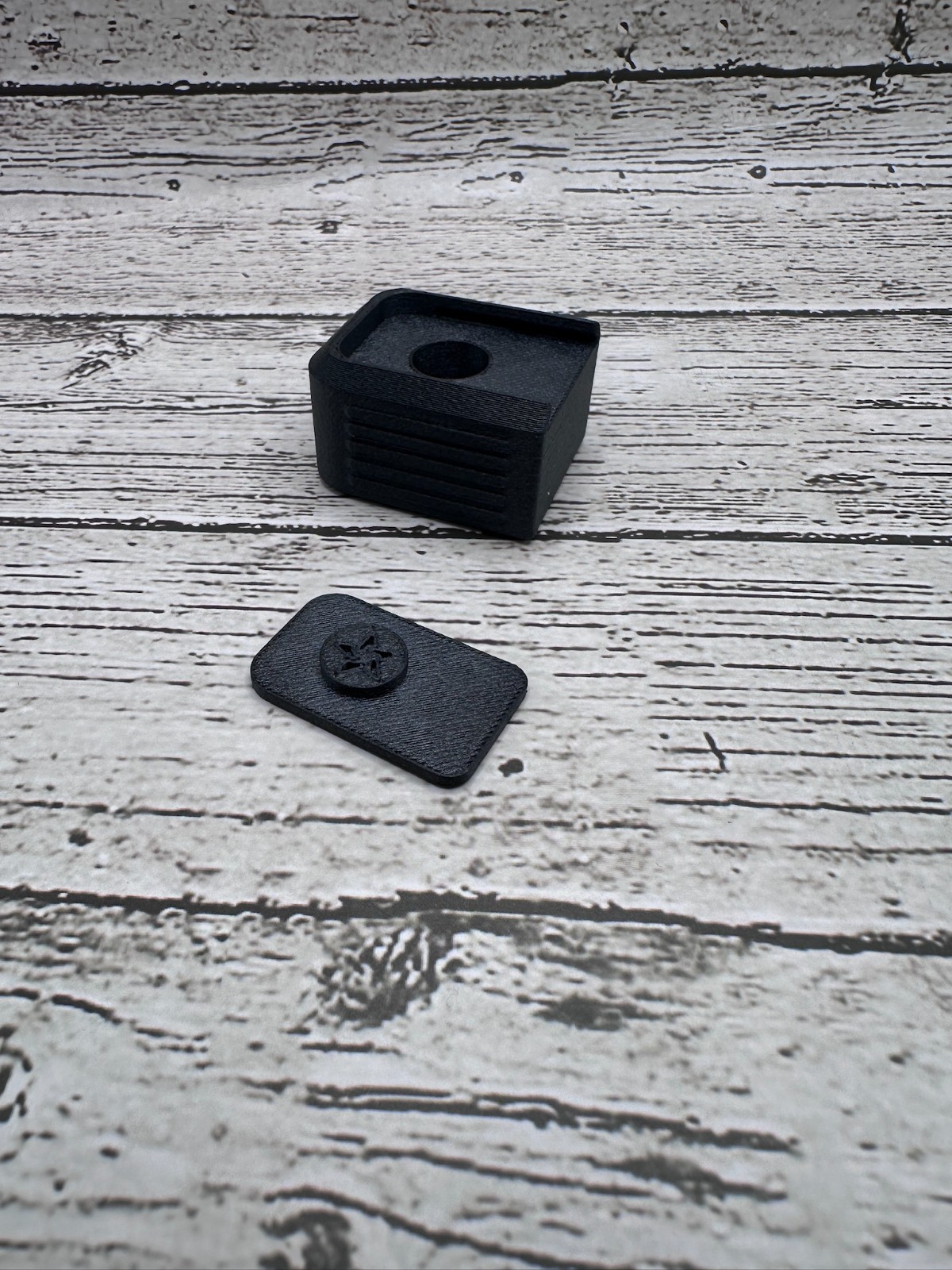 2011 Double‑Stack Mag Base Pads (2‑Pack) – PPS Carbon Fiber Polymer Grip
